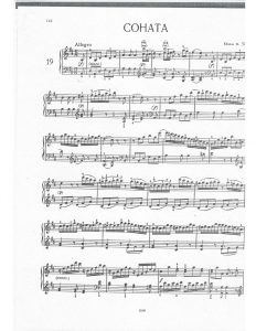 Joseph Haydn, Sonata